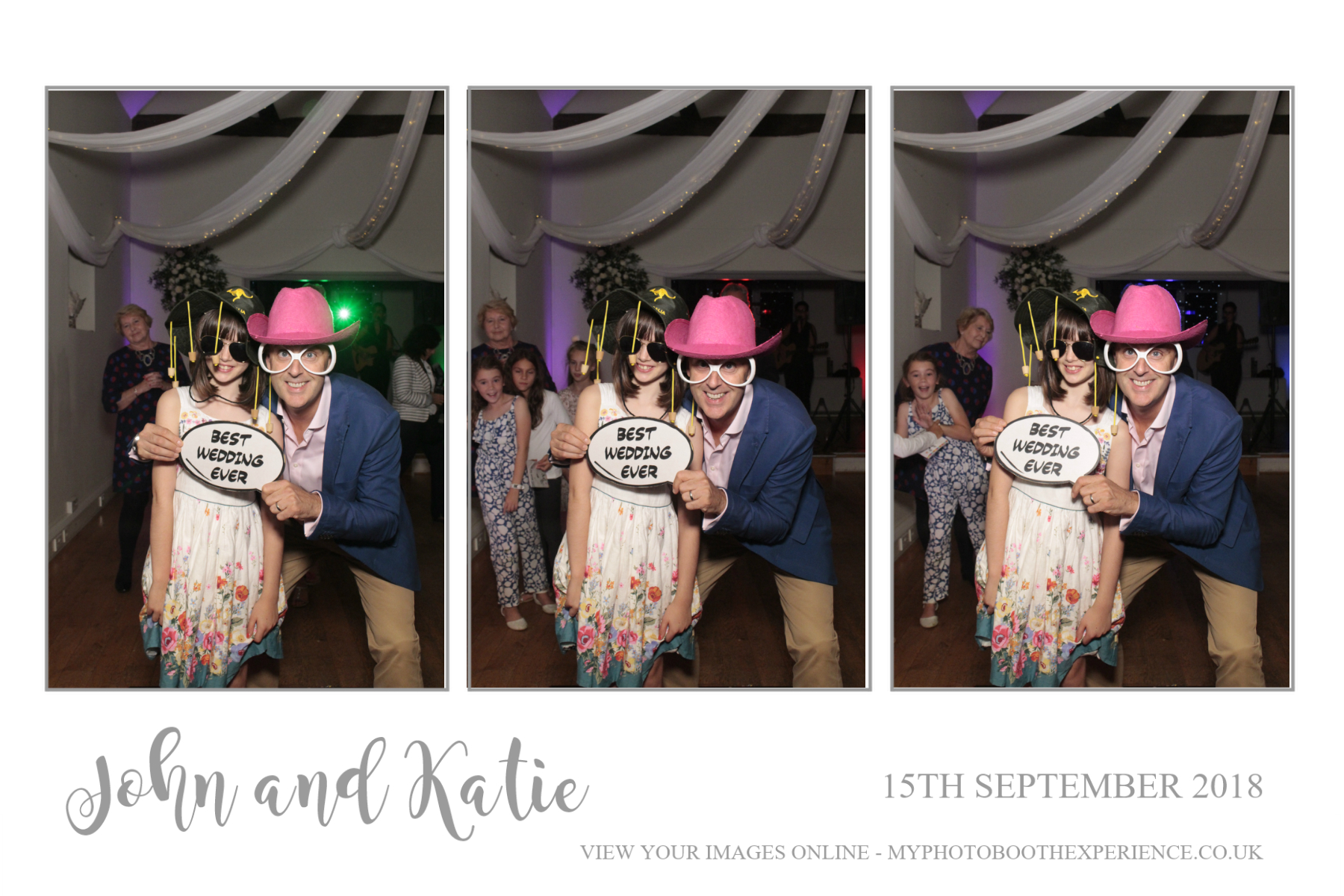 John and Katie’s Wedding | View more photos from the event at gallery.myphotoboothexperience.co.uk/u/MyPhotoBoothExperienceLtd/John-and-Katie’s-Wedding